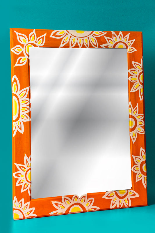 Hand-painted custom order mirror